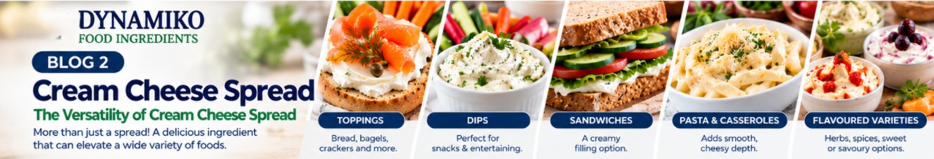 CREAM CHEESE SPREAD - CREAMY, VERSATILE & READY FOR ENDLESS FLAVOUR POSSIBILITIES (2/3)